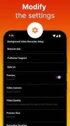 Auto Background Video Recorder screenshot