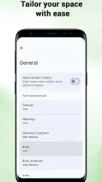 Bamboo Space: Zen Launcher screenshot