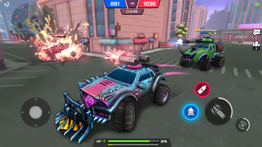 Battle Cars: 車のバトルアリーナ screenshot