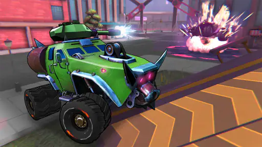 Battle Cars: 車のバトルアリーナ screenshot