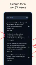 Holy Bible Offline NIV KJV App screenshot