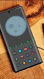 Black Pie - Icon Pack screenshot