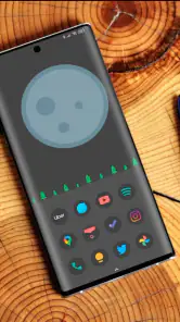 Black Pie - Icon Pack screenshot