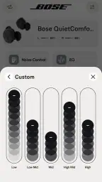 Bose QC Earbuds screenshot