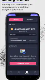 BTC Cloud Mining(Crypto Miner) screenshot