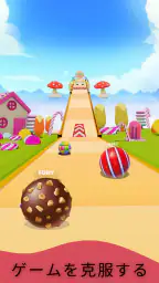 Candy Ball Run - Rolling Games screenshot