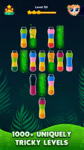 Color Water Sort 試験管・色水色合わせゲーム screenshot