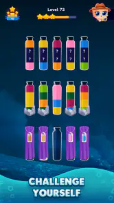 Color Water Sort 試験管・色水色合わせゲーム screenshot