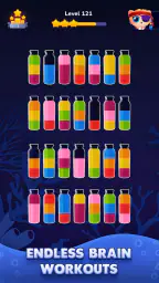 Color Water Sort 試験管・色水色合わせゲーム screenshot