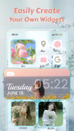 カラフルウィジェット作成 screenshot