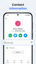 電話番号と連絡先 screenshot