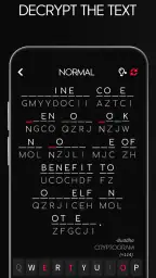 Cryptogram - Word Puzzle Game screenshot