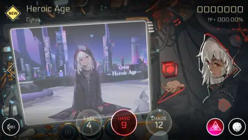 Cytus II (サイタスⅡ) screenshot