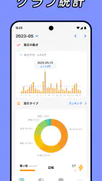 Daak家計簿 - シンプルでかわいい家計簿、貯金アプリ screenshot
