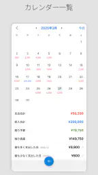DAILY PAY - 予算管理家計簿 screenshot