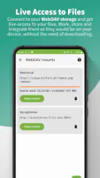 DAVx⁵ – CalDAV CardDAV WebDAV screenshot