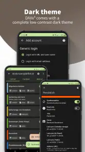 DAVx⁵ – CalDAV CardDAV WebDAV screenshot