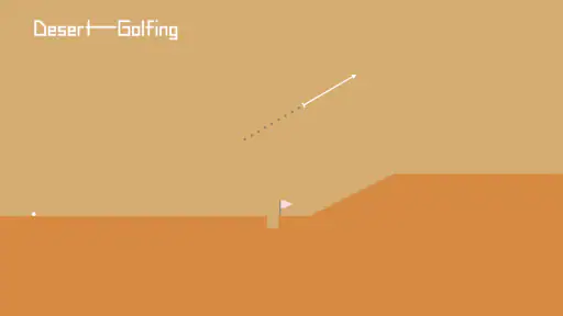 Desert Golfing screenshot