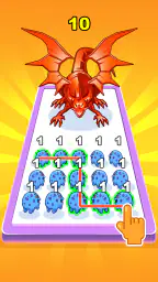 Dino Merge Master: 動物の戦い screenshot