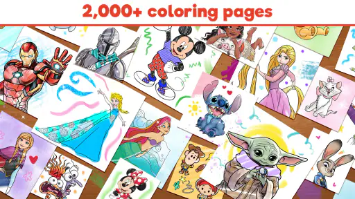 Disney Coloring World screenshot