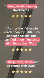 Dwell: Audio Bible screenshot