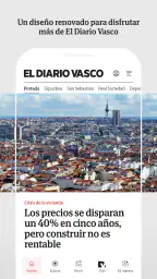 El Diario Vasco screenshot