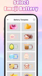 Emoji Battery: Widget Bar screenshot