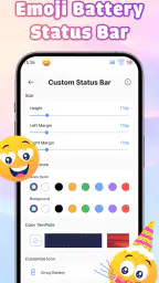 Emoji Battery: Widget Bar screenshot