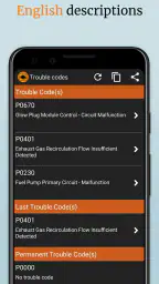 OBD2 car scanner - EOBD Facile screenshot