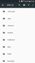 Files screenshot