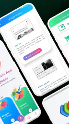Flutter UI アプリ テンプレート screenshot