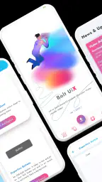 Flutter UI アプリ テンプレート screenshot