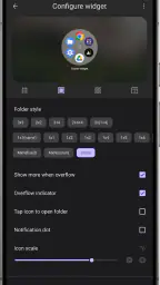 Folder Widget - Large Folders screenshot