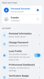 Freeder screenshot
