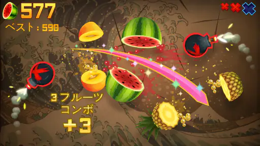 Fruit Ninja Classic+ screenshot
