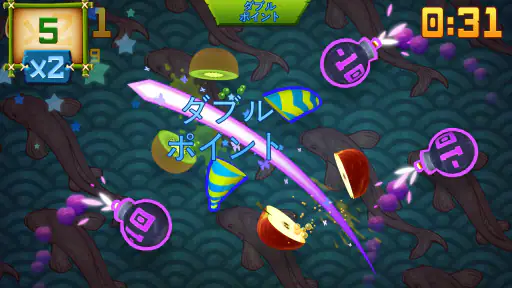 Fruit Ninja Classic+ screenshot