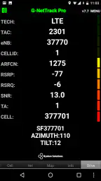 G-NetTrack Pro screenshot
