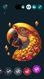 Glitty: color by sprinkling screenshot