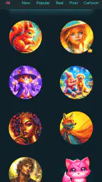 Glitty: color by sprinkling screenshot