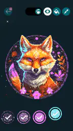 Glitty: color by sprinkling screenshot