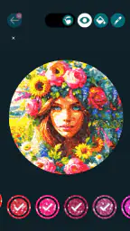 Glitty: color by sprinkling screenshot