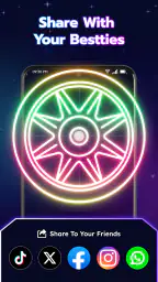 Glow Art: Finger Spinner screenshot