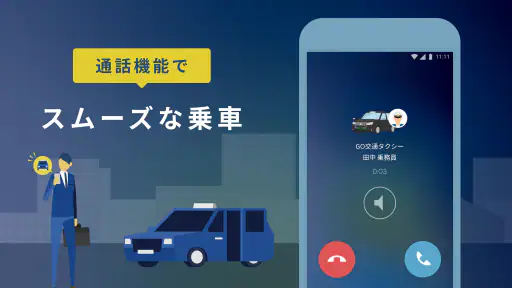 GO タクシーが呼べるアプリ - AI予約・配車・迎車・決済 screenshot