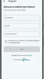 GoBCBTicket screenshot
