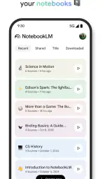 Google NotebookLM screenshot