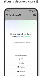 Google NotebookLM screenshot