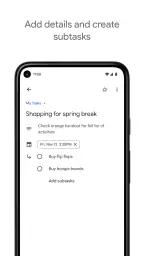 Google ToDo リスト screenshot