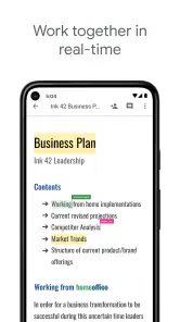 Google ドキュメント screenshot