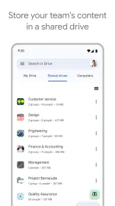 Google ドライブ screenshot