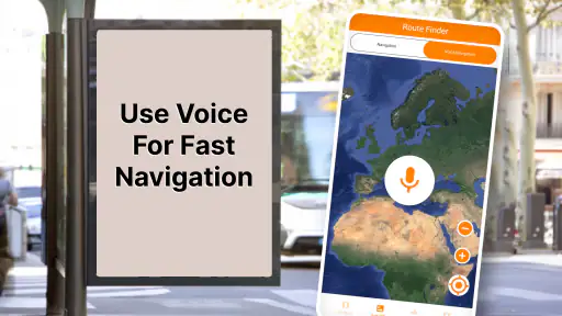 GPS Route Finder & Road Maps screenshot